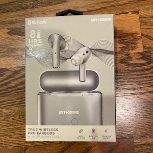 Brand New In Box Bluetooth Art+Sound True Wireless Pro Earbuds
